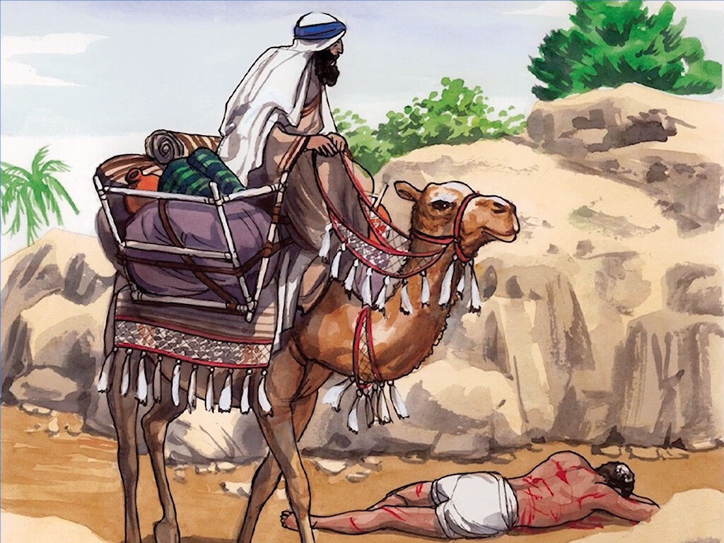 免费圣经图片 :: 好撒马利亚人的比喻
