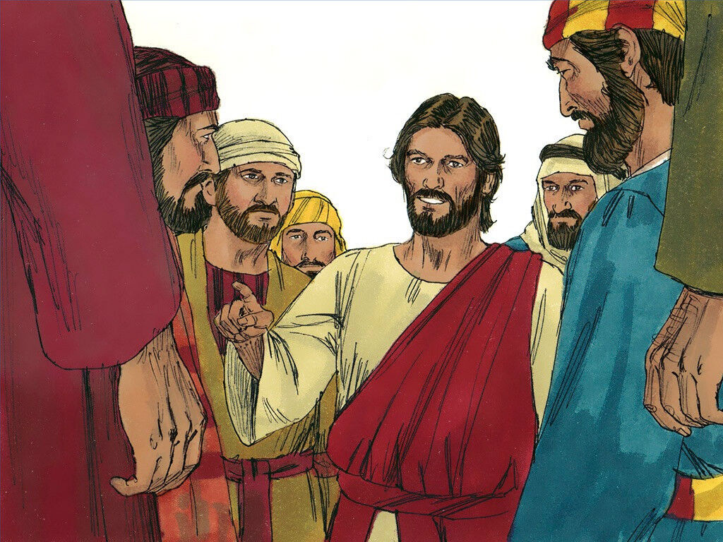 免费圣经图片:: 拉撒路从死里复活